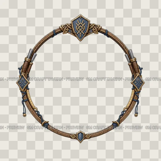 Border 05 top-down token preview