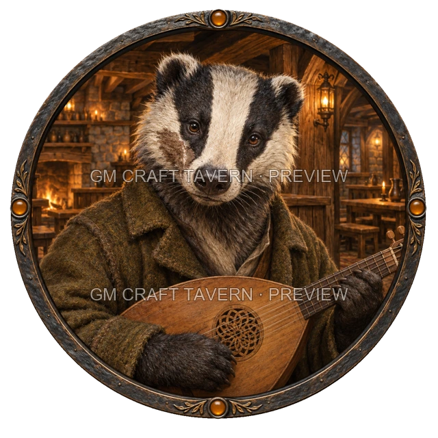 Besha Stonebrook - Bard top-down token preview