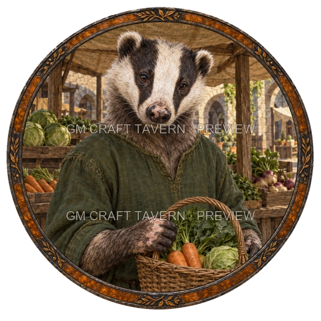Besha Birchhaven - Merchant top-down token preview