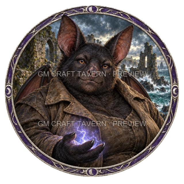 Aperçu du produit Batfolk Character Tokens 5