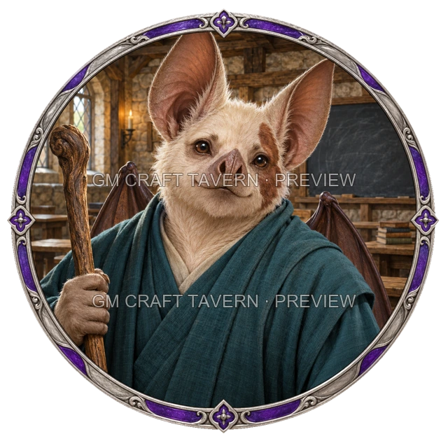 Aperçu du produit Batfolk Character Tokens 3