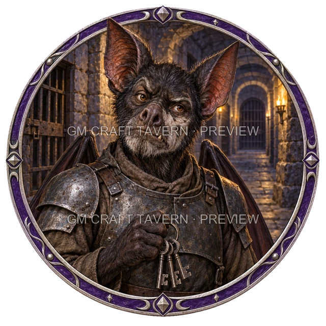 Morga Northbank - aperçu de token de garde vu du dessus