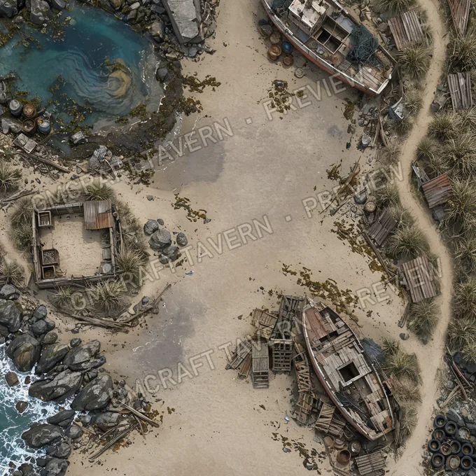 Aperçu de la battlemap Pa 28 08