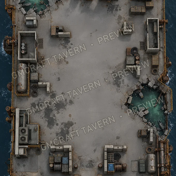Aperçu de la battlemap Pa 28 32
