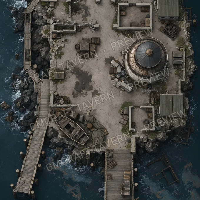 Aperçu de la battlemap Pa 28 48