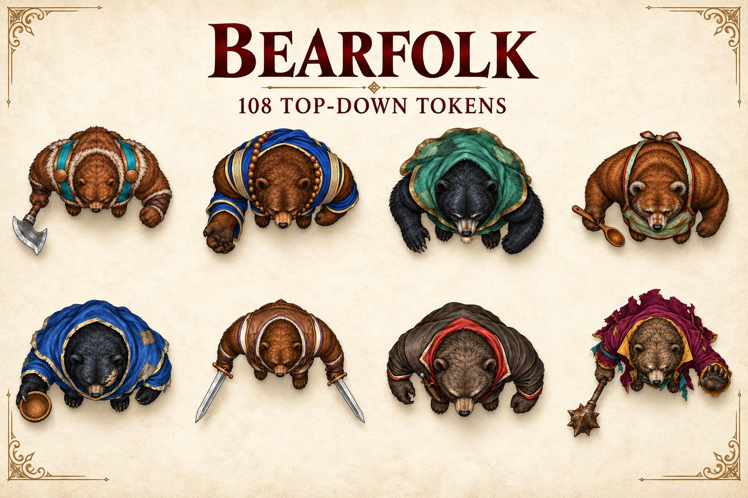 Bearfolk product preview