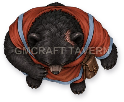 Grom Reedvale - Cleric top-down token preview