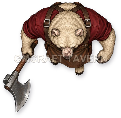 Varka Clearwell - Fighter top-down token preview