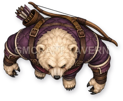 083 · Enemy 05 - Enemy Archer top-down token preview