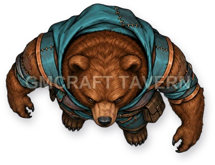 091 · Enemy 13 - Thief top-down token preview