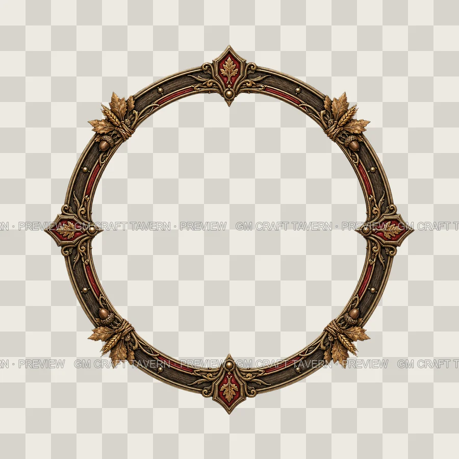 Autumn Dead Leaves Harvest Borders product preview 2