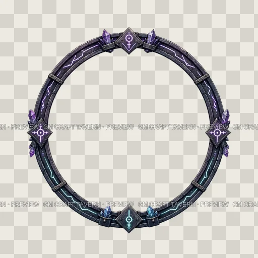 Border 02 top-down token preview
