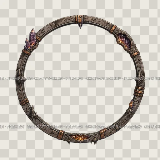 Border 09 top-down token preview