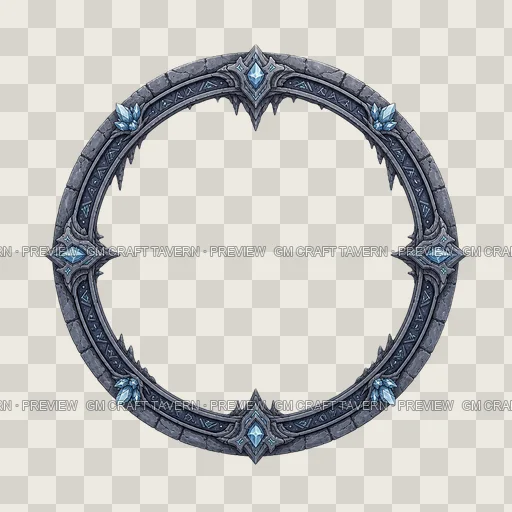 Border 10 top-down token preview