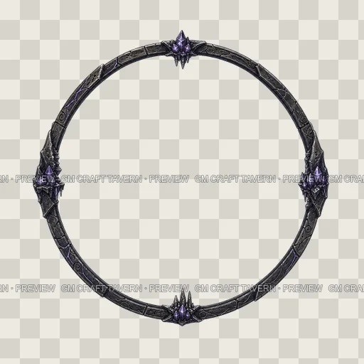 Border 16 top-down token preview