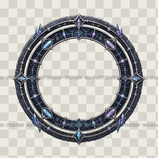 Border 19 top-down token preview