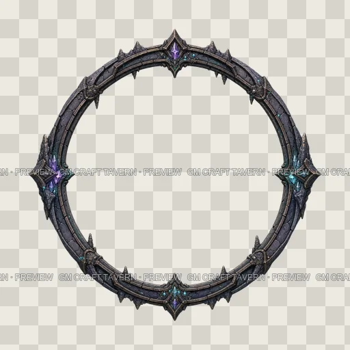 Border 30 top-down token preview