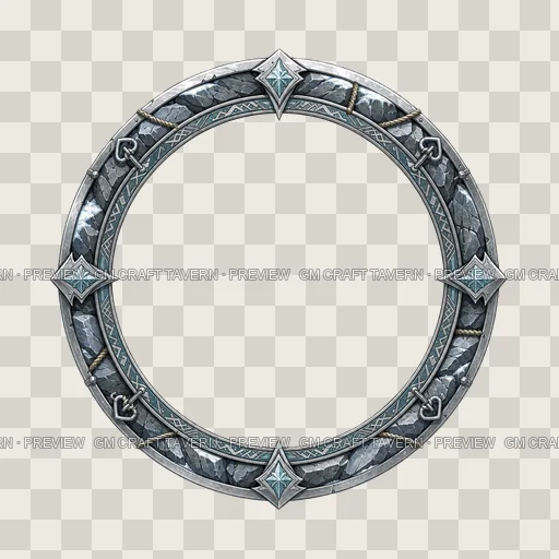 Border 25 top-down token preview