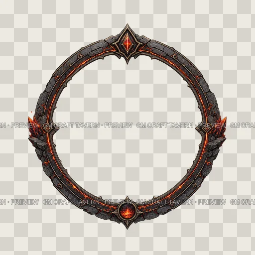 Border 01 top-down token preview