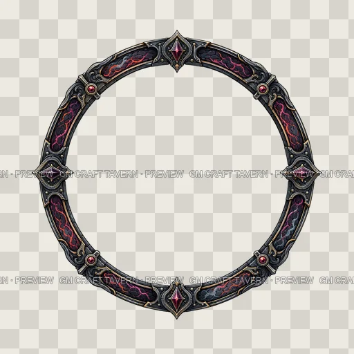 Border 30 top-down token preview