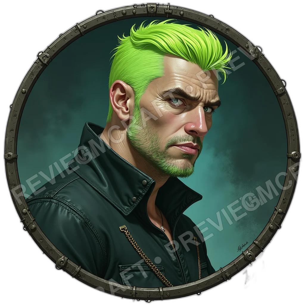 Shadow Wafer Trader, Male, Tempered Velvet Case, Encoded Trade Ring, Scent Masking Collar, Alias Ledger Tattoo, Black Market Tech Dealers, ,Middle,Age 0001 top-down token preview