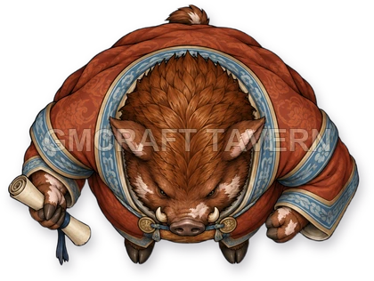 Grom Oakbend - Noble top-down token preview
