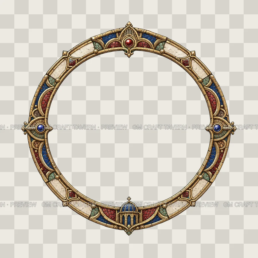 Byzantine Cathedral Borders product preview 3