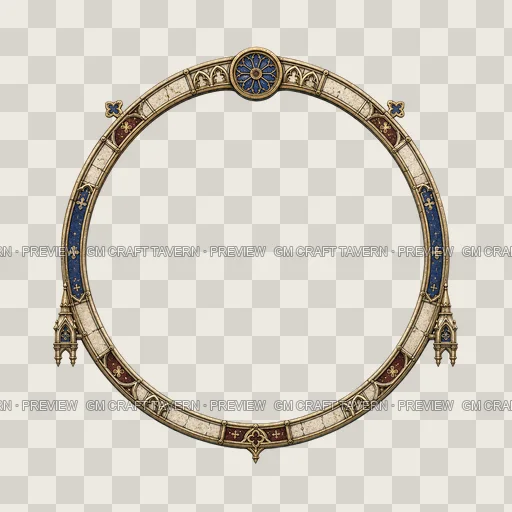Border 25 top-down token preview