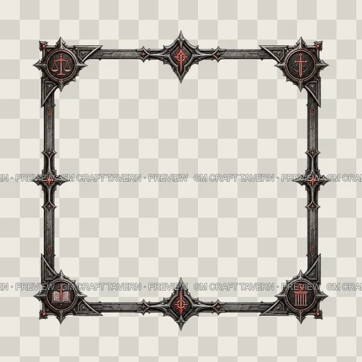 Border 06 top-down token preview
