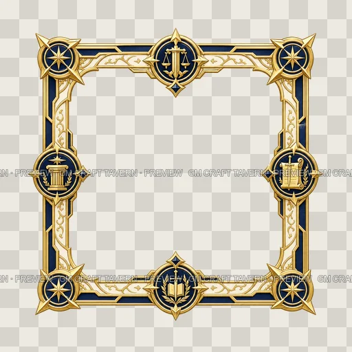 Border 24 top-down token preview