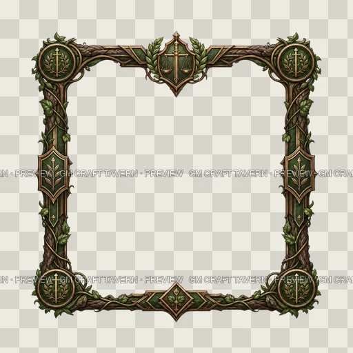 Border 33 top-down token preview