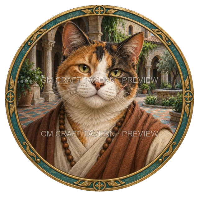 Aperçu du produit Tokens de personnages catfolk 3