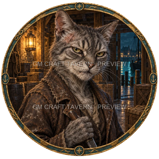 Aperçu du token vu du dessus de Urdan Duskford - Roublard