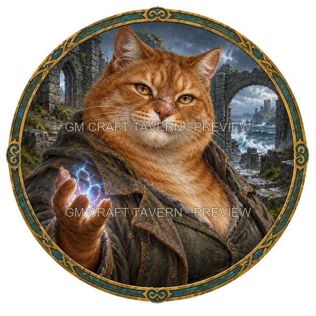 Aperçu du produit Tokens de personnages catfolk 2