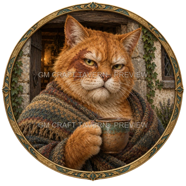 Urdan Deepgrove - aperçu de token de villageois vu du dessus