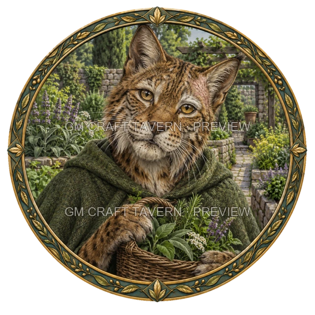 Morga Deepgrove - aperçu de token de guérisseur vu du dessus
