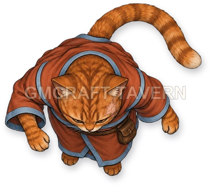 Grom Reedvale - Cleric top-down token preview