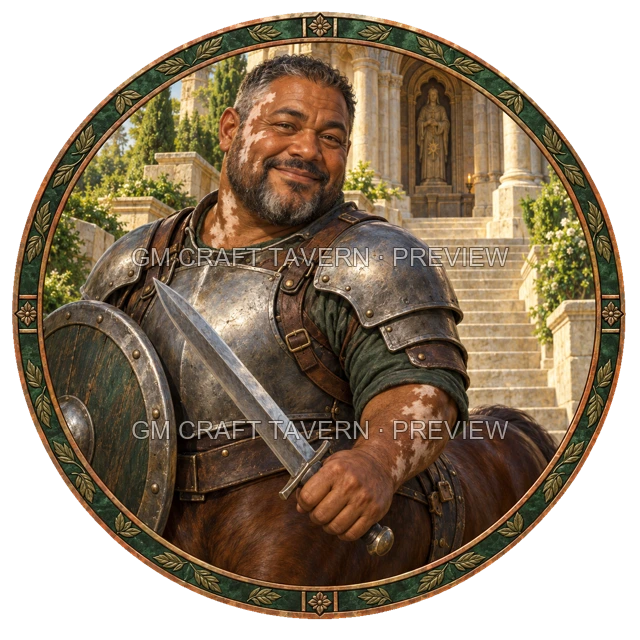 Aperçu du produit Centaur Character Tokens 2