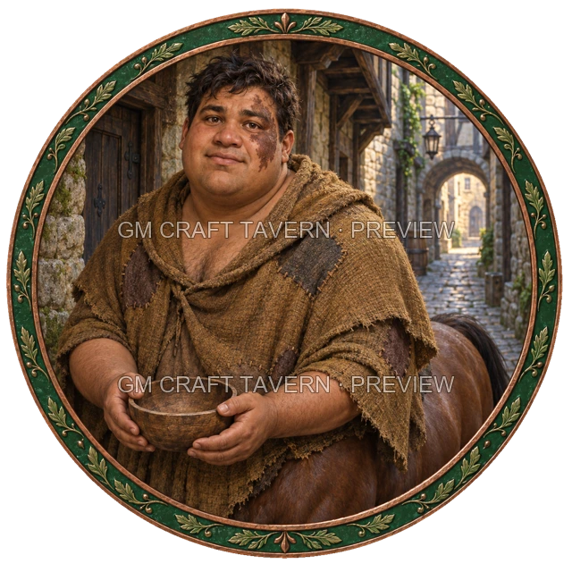 Besha Hillward - aperçu de token de paria vu du dessus