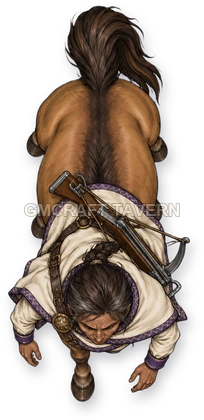 Durg Mossridge - Ranger top-down token preview
