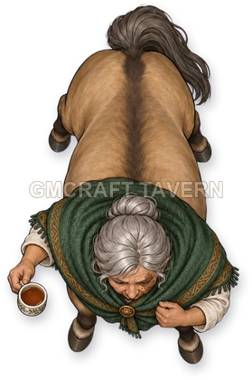 Urdan Deepgrove - Villager top-down token preview
