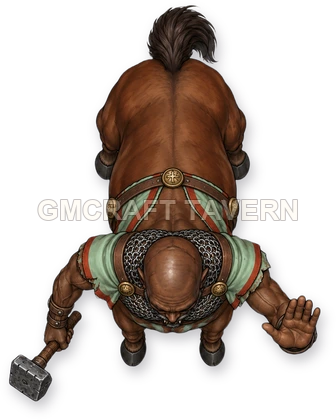 091 · Enemy 12 - Cult Enforcer top-down token preview