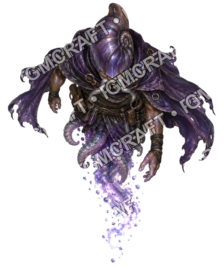 Pirate Ocean 0262 Mantilla Shadow Nocturnal Lens Topdown Token top-down token preview