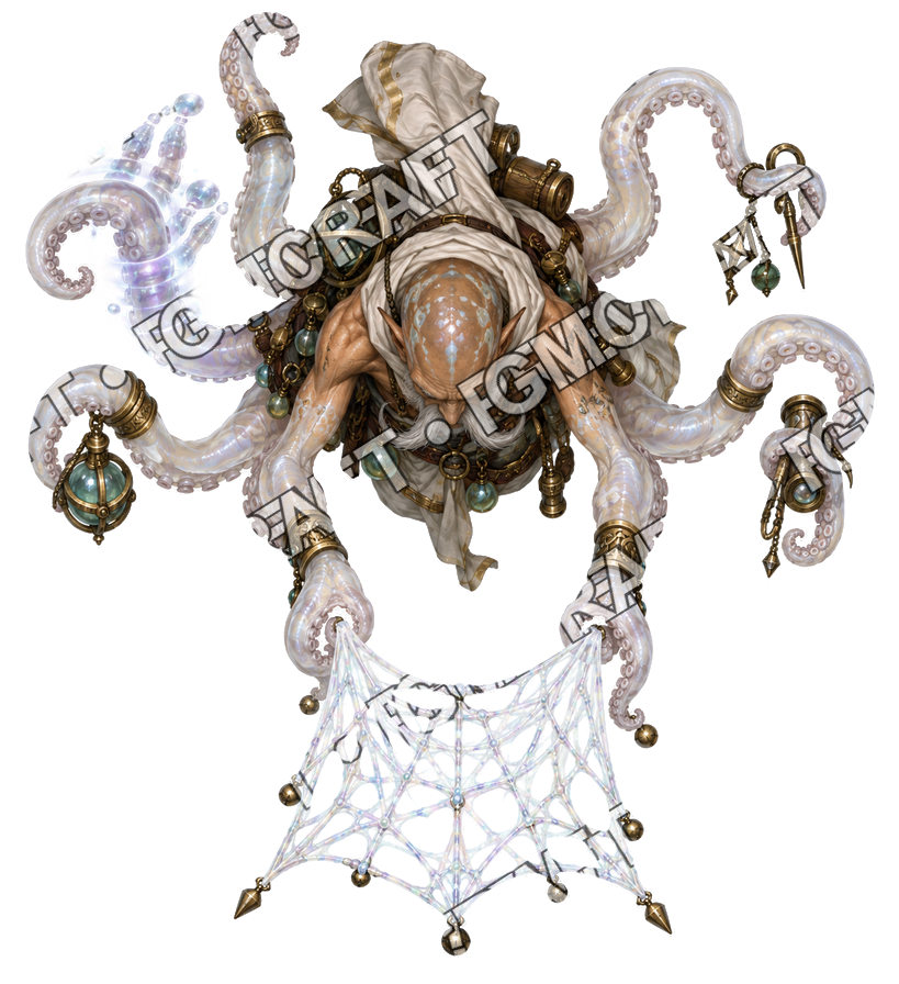 Pirate Ocean 0272 Spider Weaver Spiritual Lens Topdown Token top-down token preview