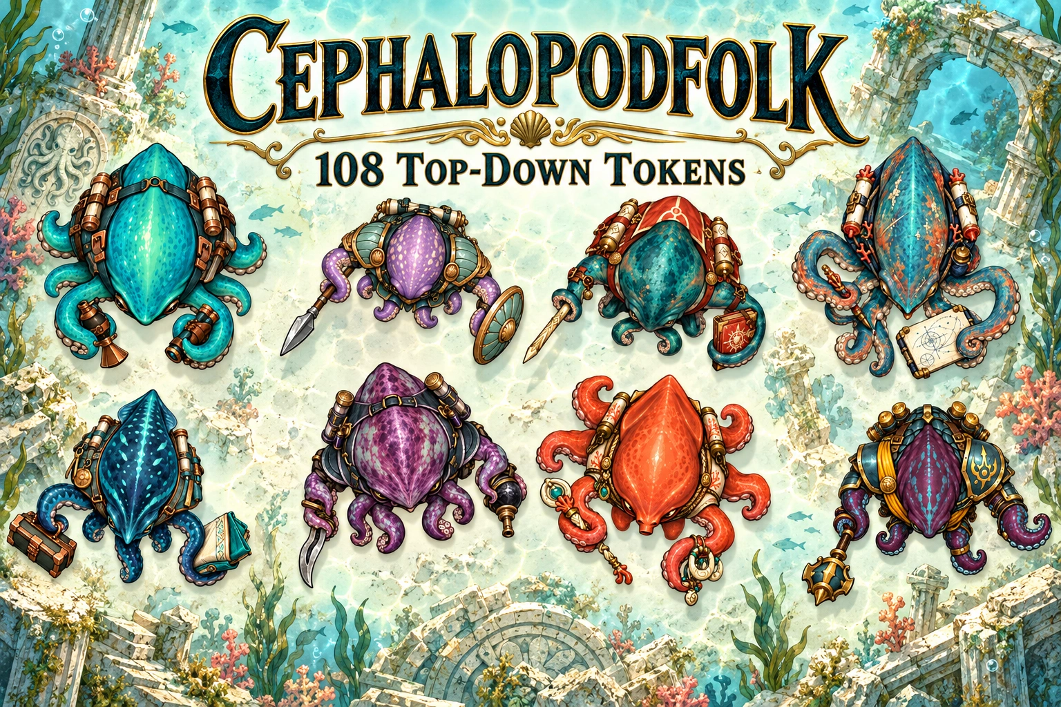 Aperçu du produit Cephalopodfolk