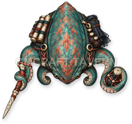 Ink Veil Scout 03 top-down token preview