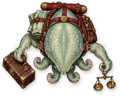 Traveling Goods Seller 05 top-down token preview