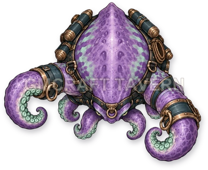 Tentacle Grappler 03 top-down token preview
