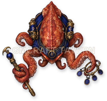 Hostile Charm Caster 02 top-down token preview