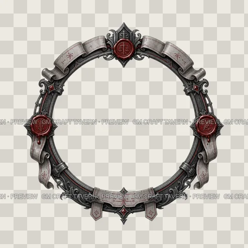Border 05 top-down token preview